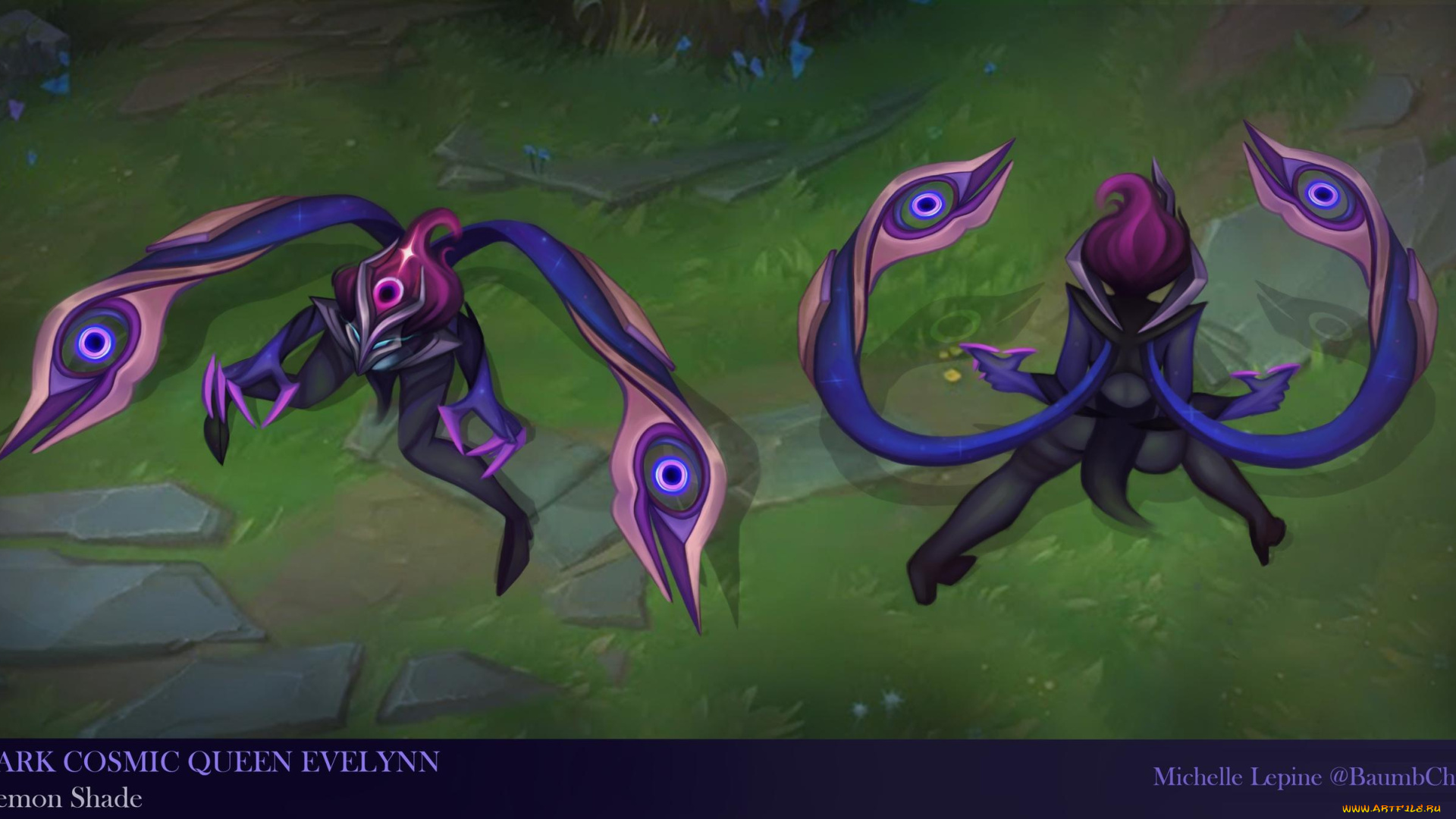 видео, игры, league, of, legends, эвелинн, ракурсы, evelynn