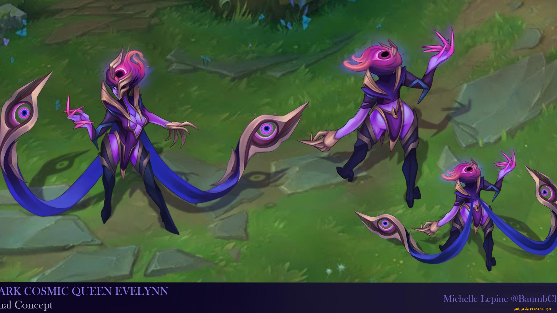 видео, игры, league, of, legends, эвелинн, ракурсы, evelynn