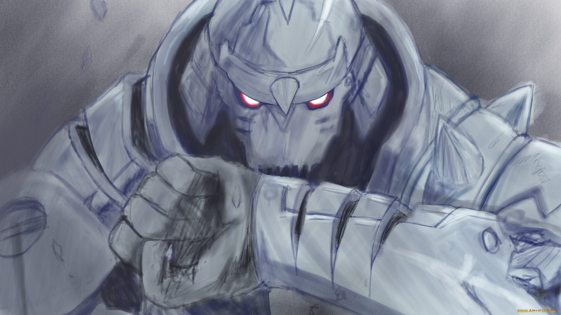 аниме, fullmetal, alchemist, стальной, алхимик