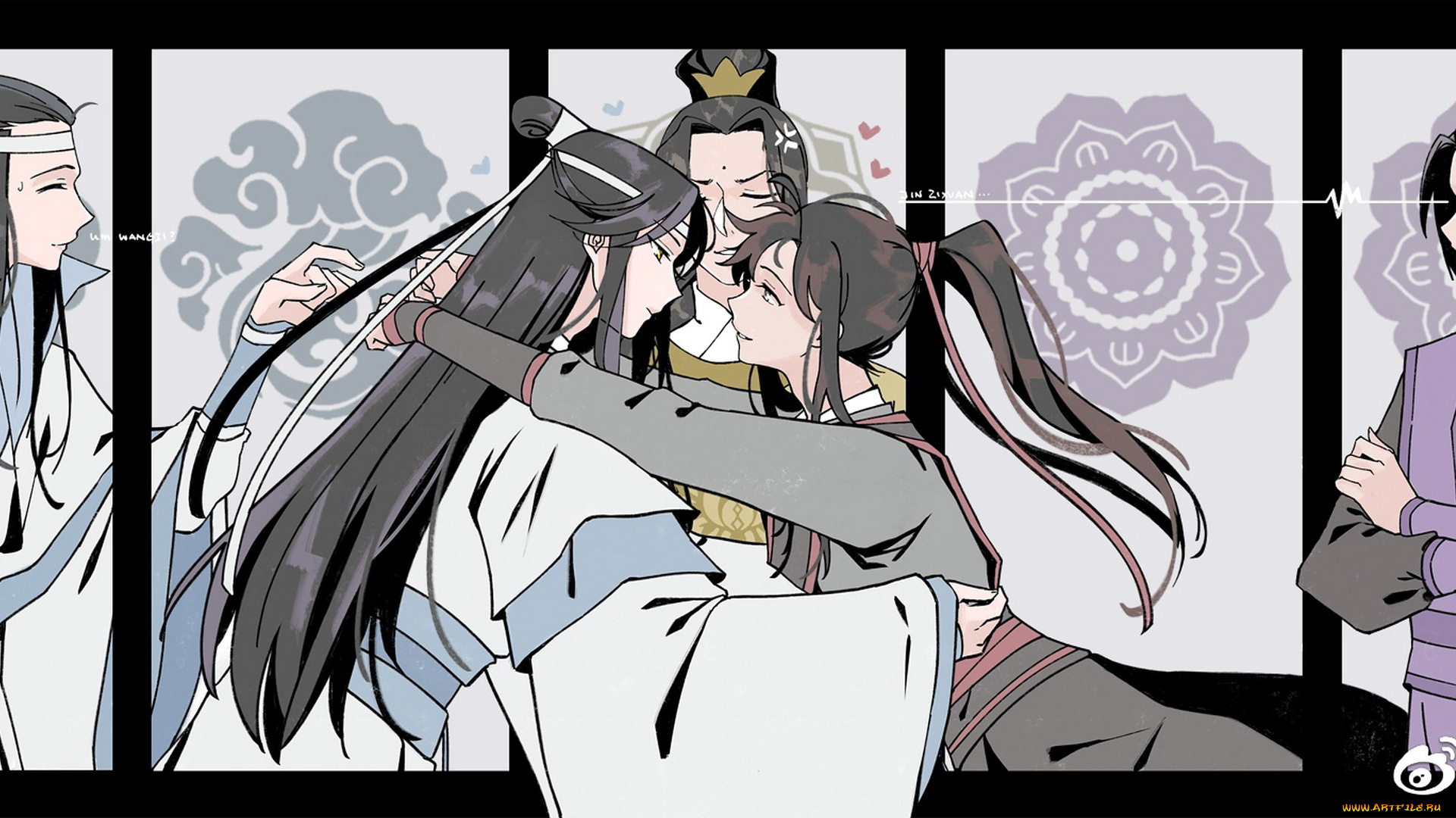 аниме, mo, dao, zu, shi, лань, ванцзи, вэй, усянь, синчень, цзянь, чэн, цзинь, гуанъяо