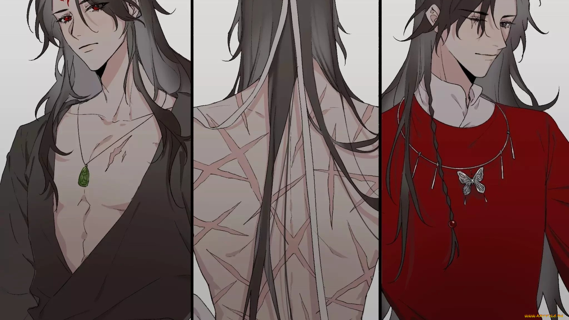 аниме, unknown, , другое, , персонажи, шрамы