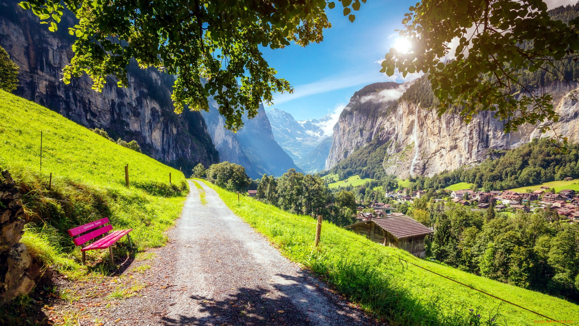 lauterbrunnen, switzerland, города, лаутербруннен, , швейцария