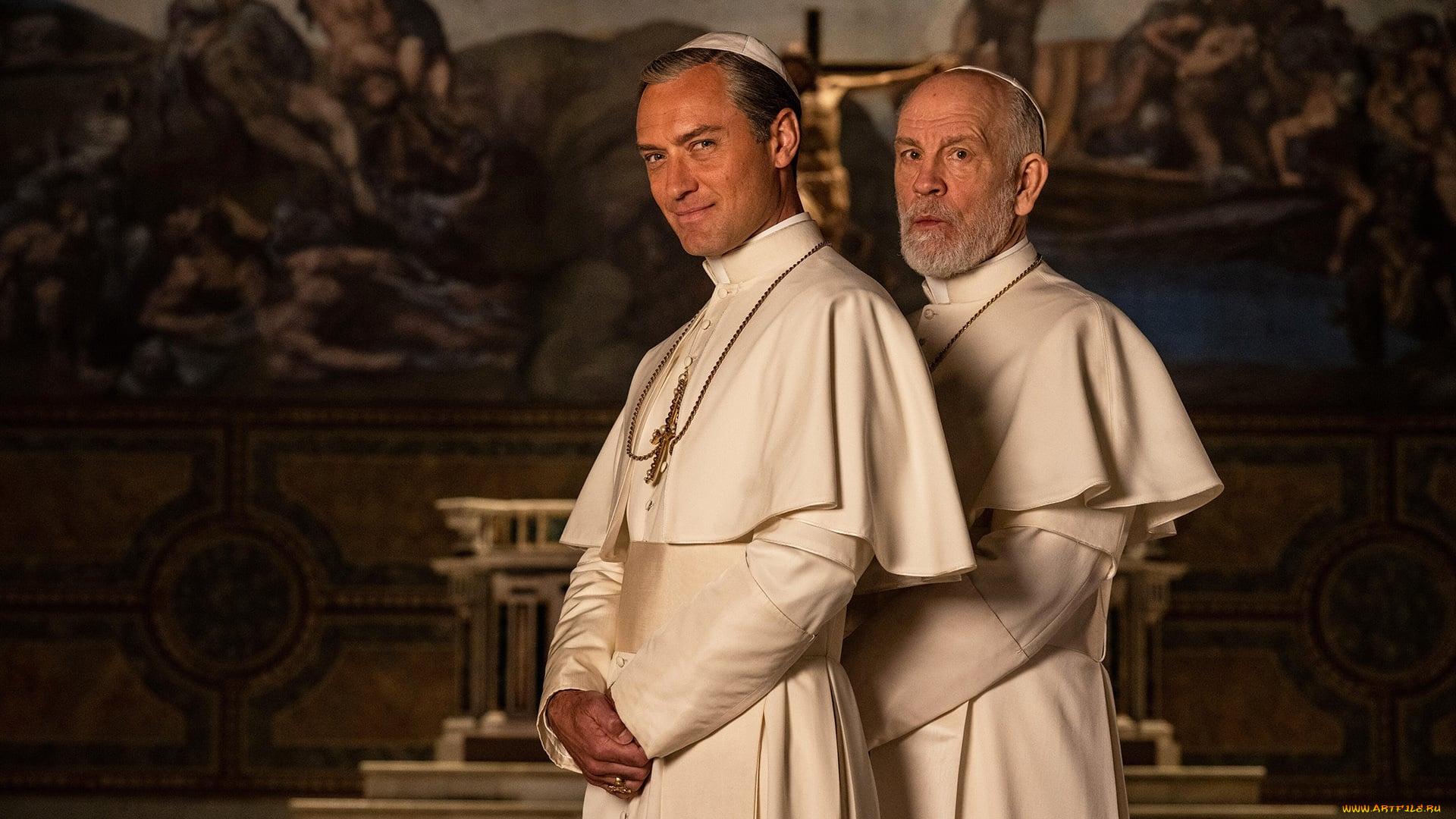 the, new, pope, , сериал, 2019-2020, кино, фильмы, -unknown, , другое, новый, папа, сериал, драма, jude, law, john, malkovich