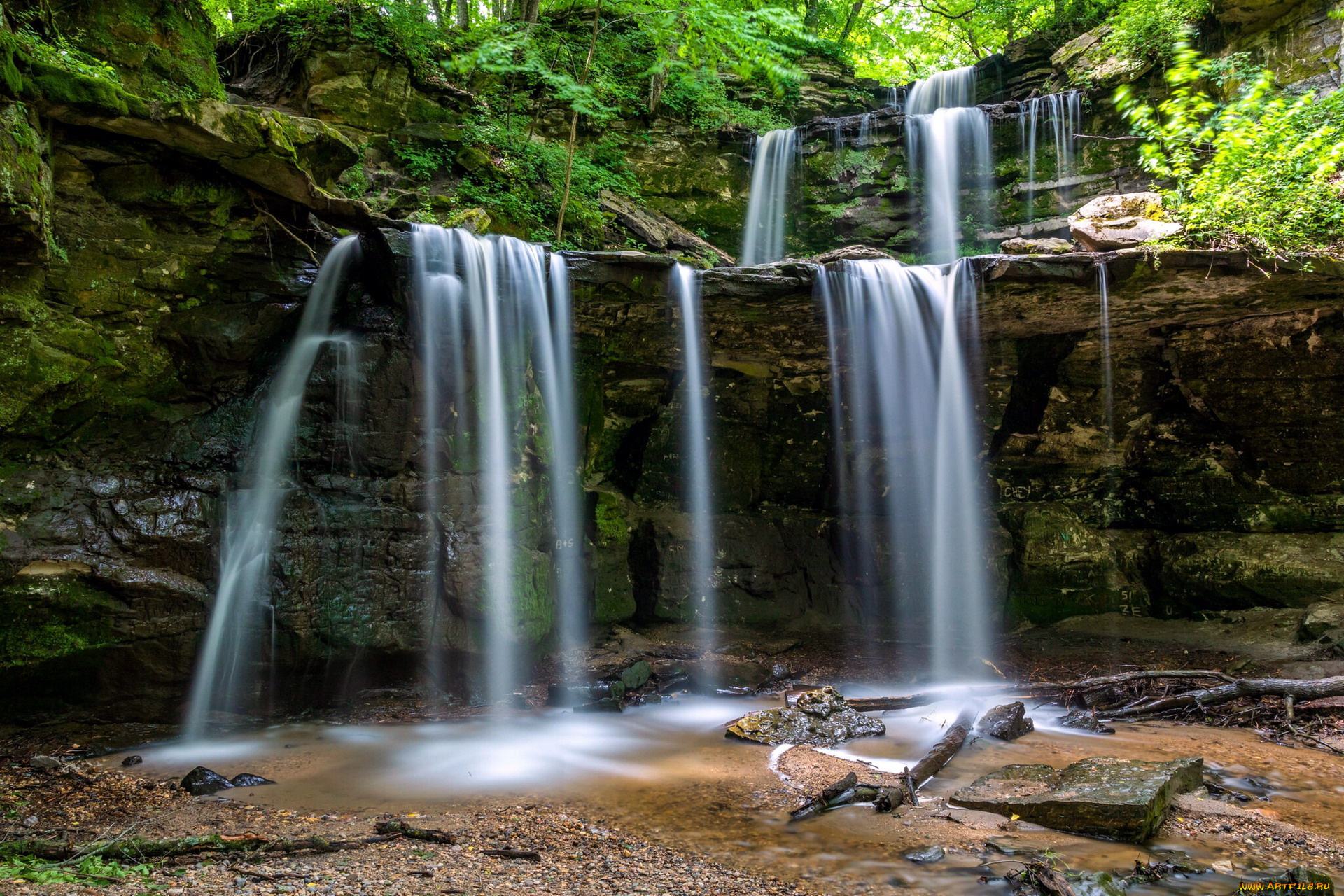 minnesota, природа, водопады