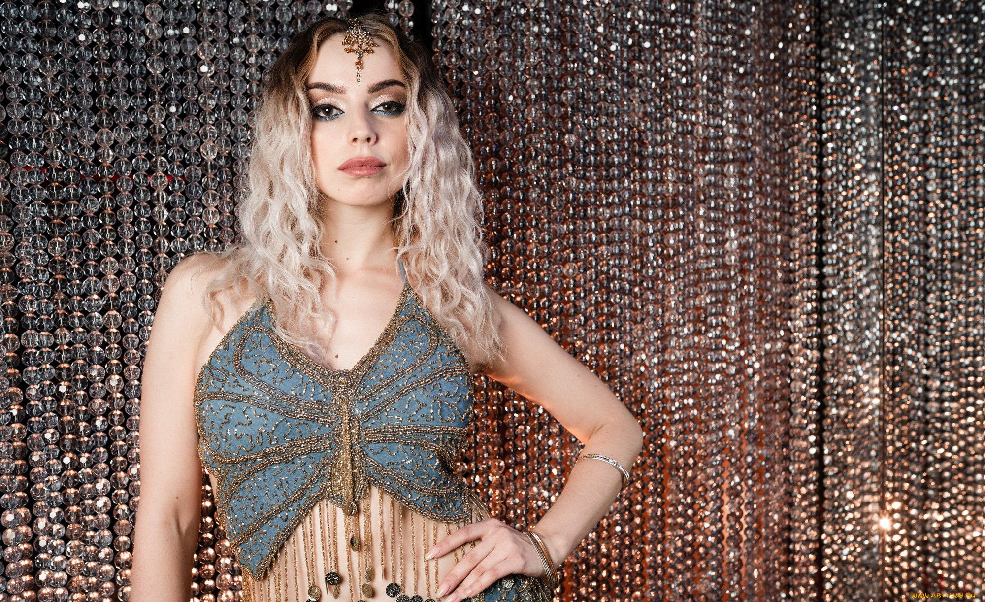 девушки, -, блондинки, , светловолосые, golden, girls, ночной, клуб, модель