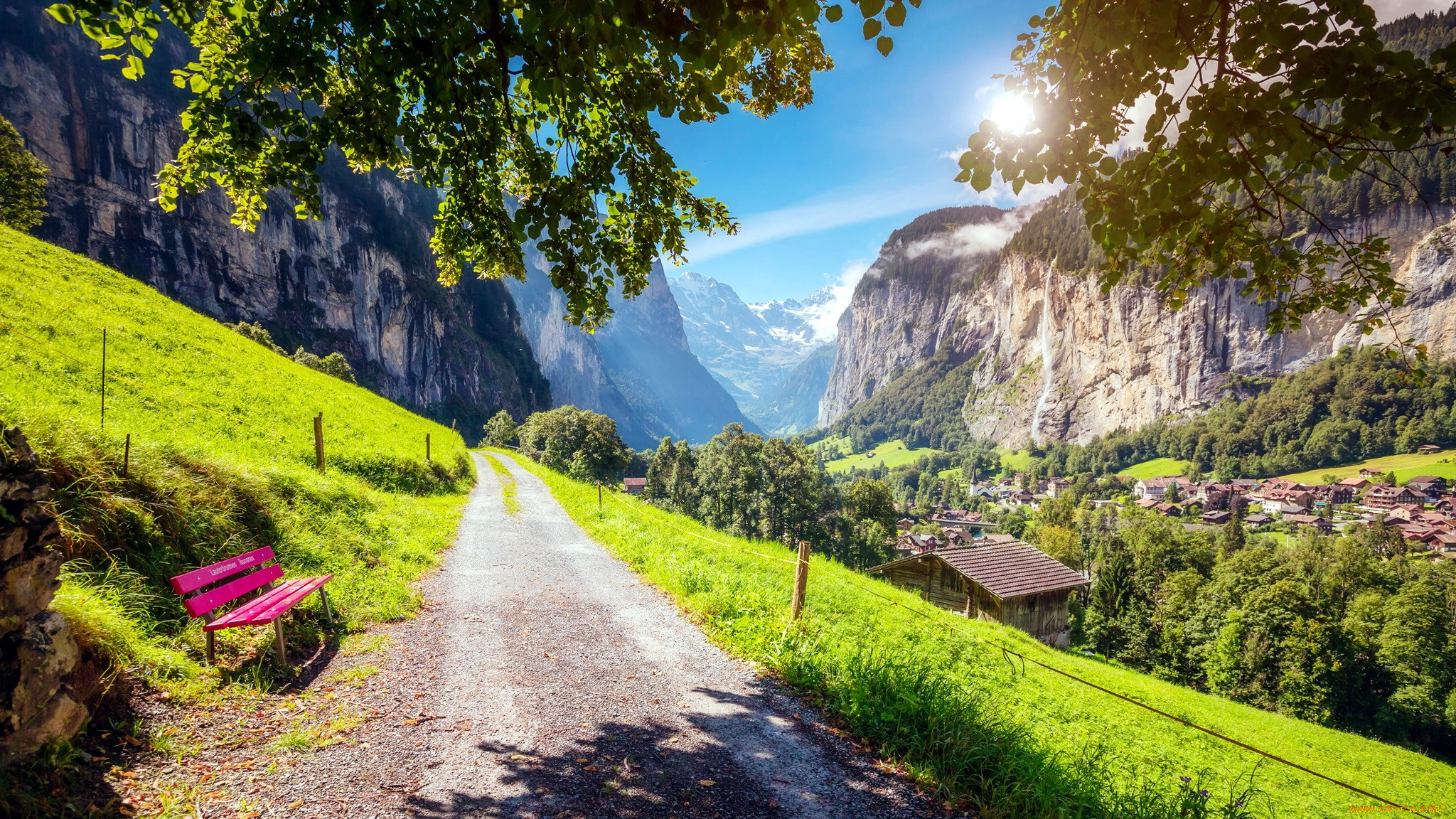 lauterbrunnen, switzerland, города, лаутербруннен, , швейцария