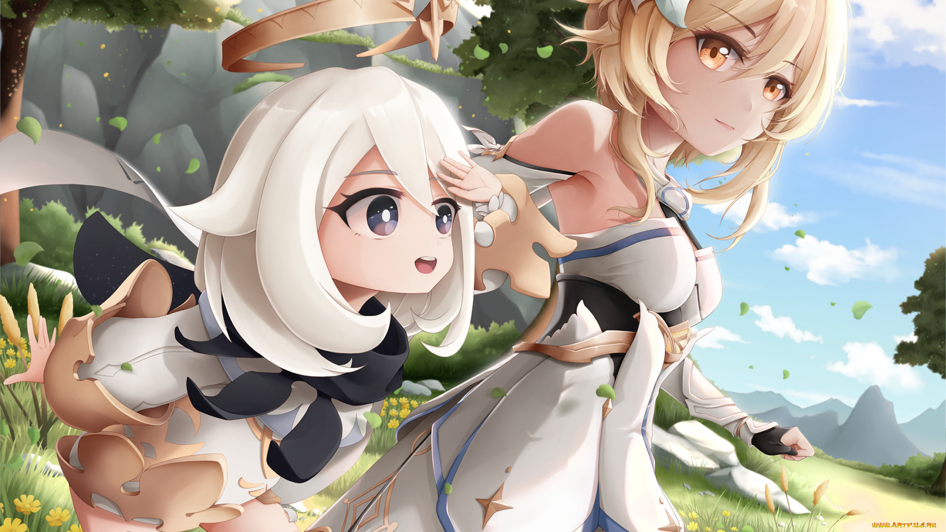 аниме, genshin, impact, genshin, impact