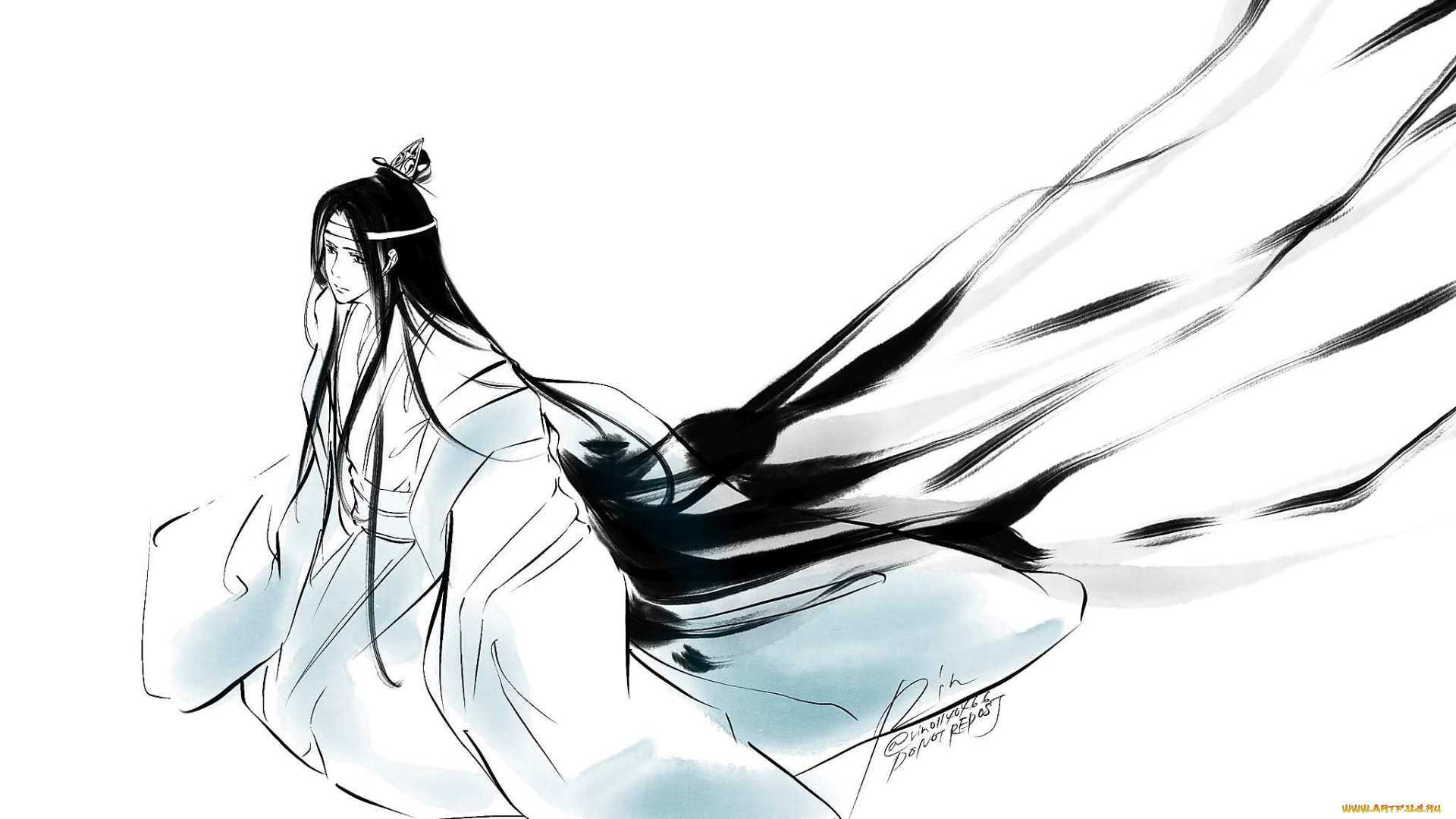 аниме, mo, dao, zu, shi, лань, ванцзи