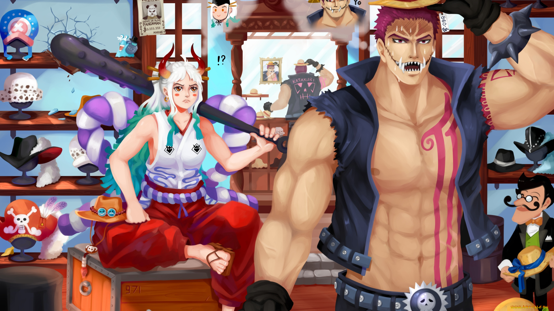 аниме, one, piece, one, piece