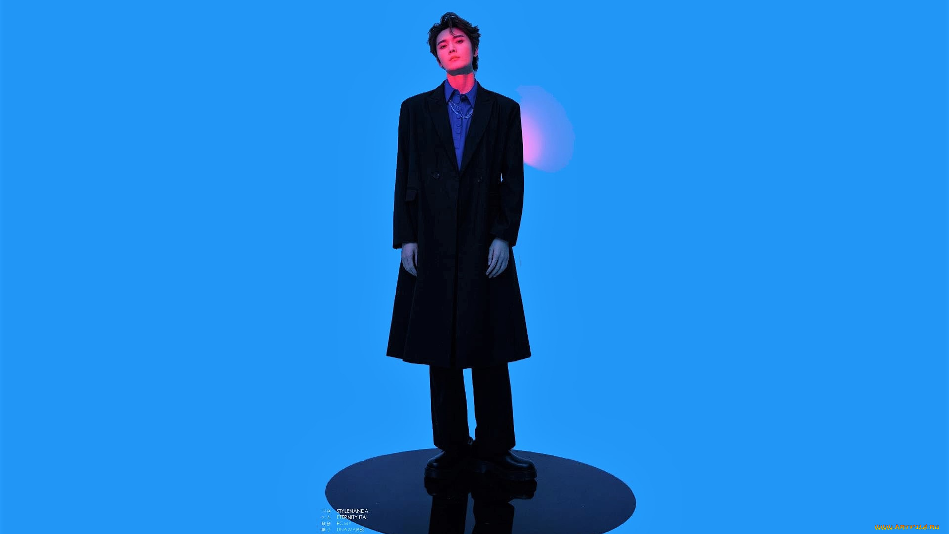 мужчины, liu, haikuan, актер, пальто, круг