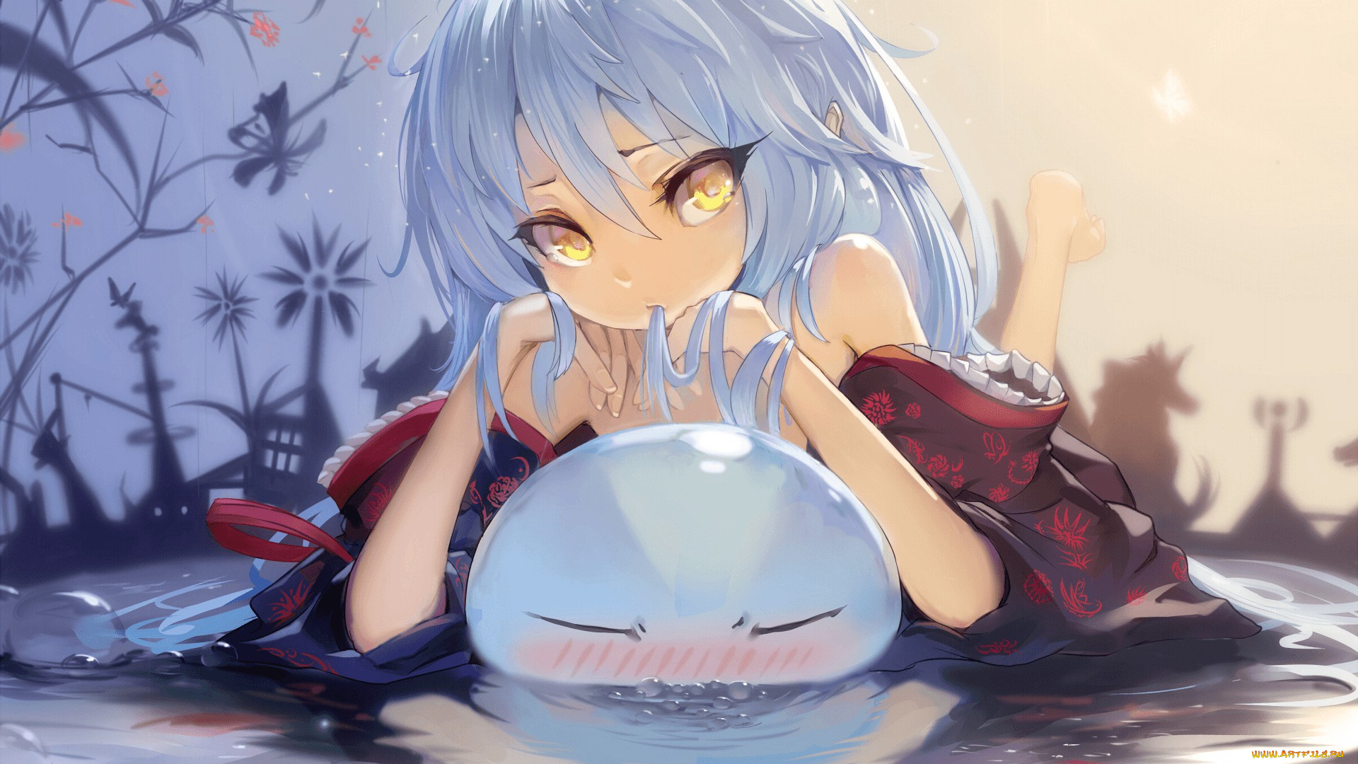 о, моём, перерождении, в, слизь, аниме, tensei, shitara, slime, datta, ken, tensei, shitara, datta, ken, rimuru, tempest