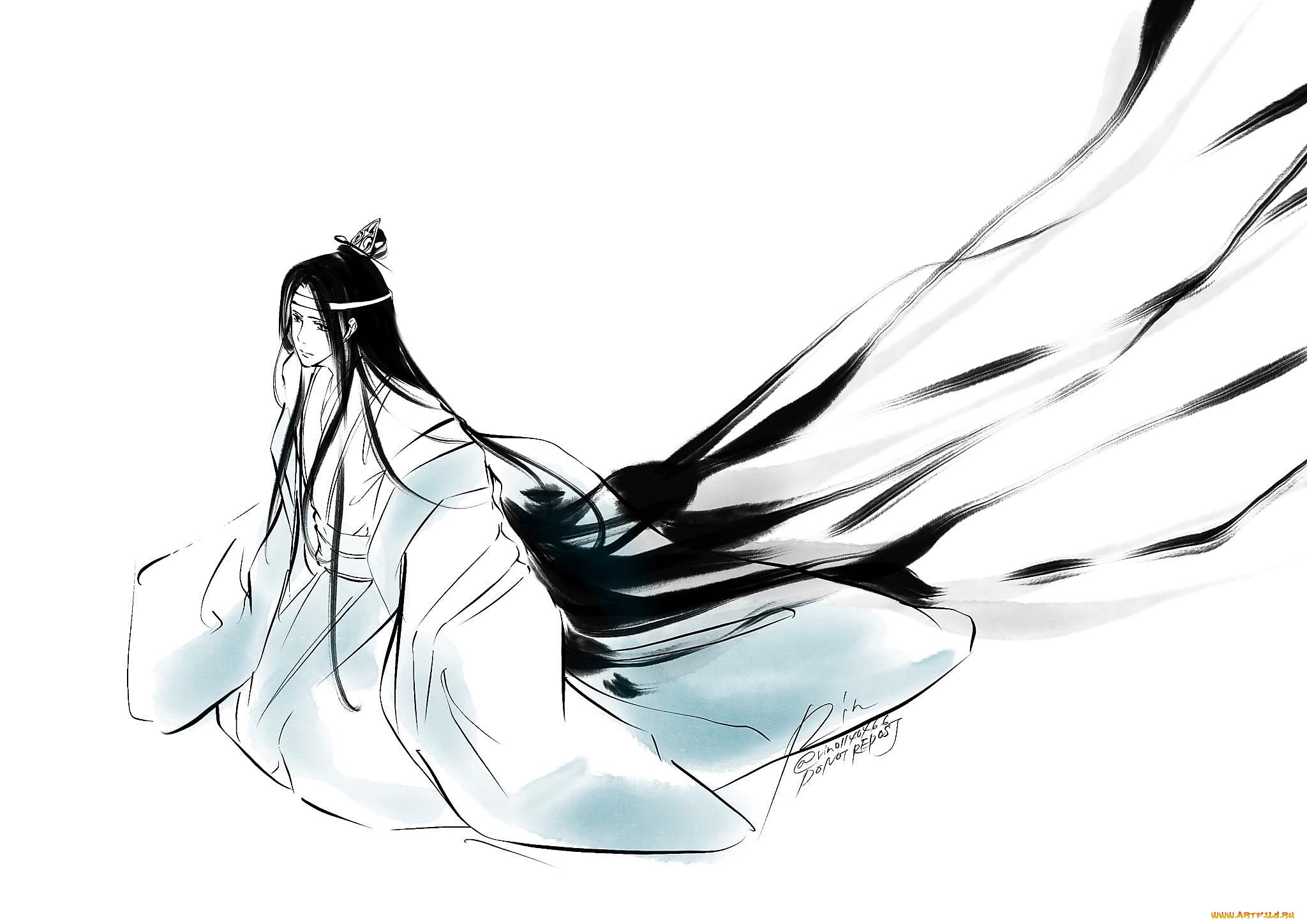 аниме, mo, dao, zu, shi, лань, ванцзи