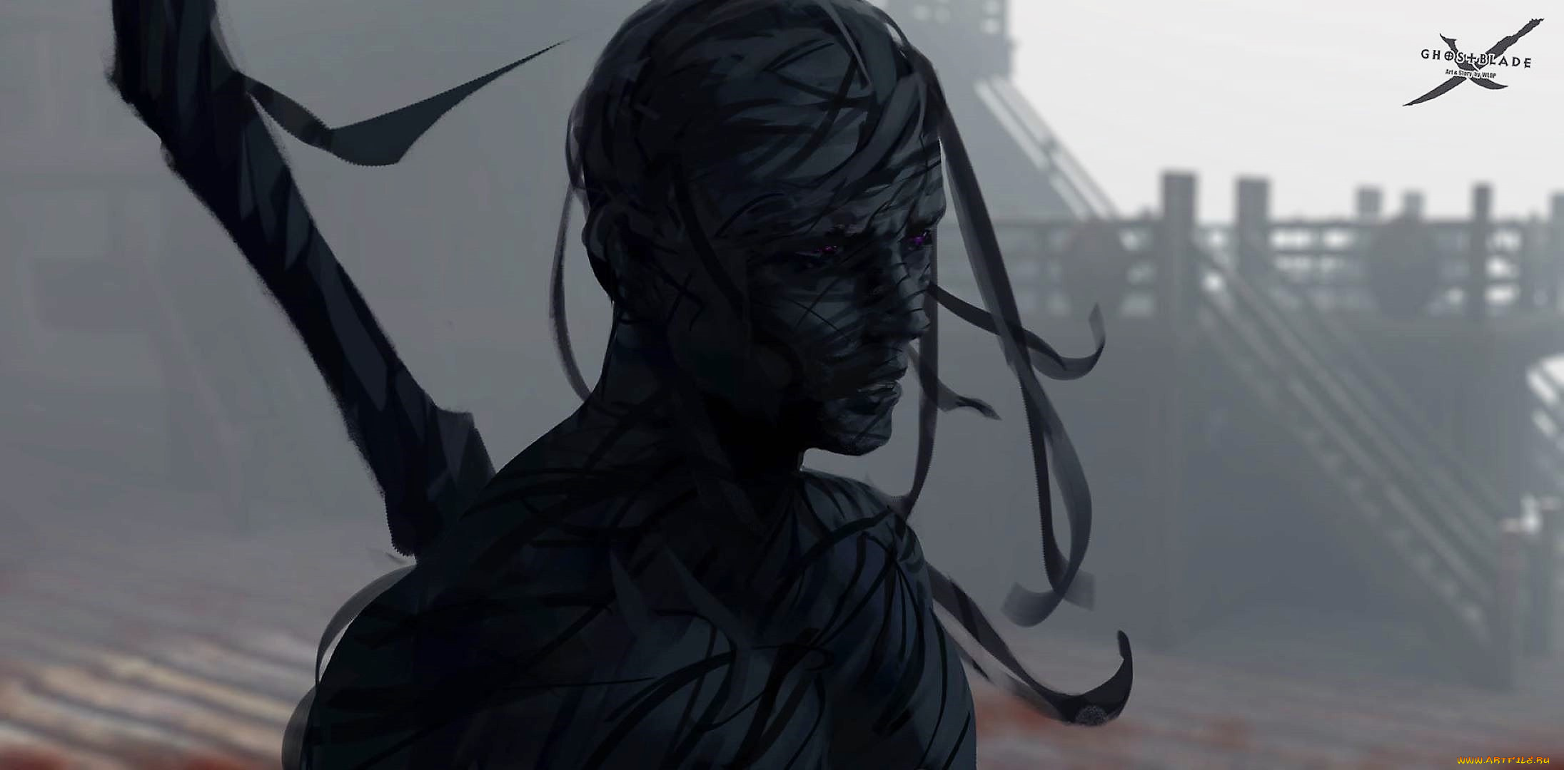 фэнтези, _ghost, blade, , , призрачный, клинок, мумия, клинок