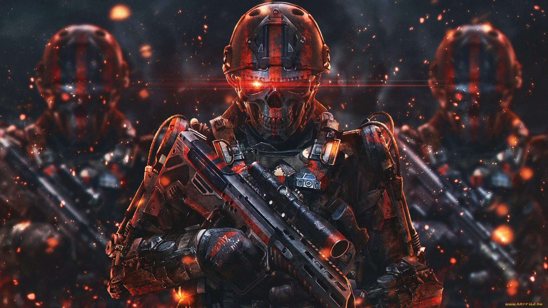 фэнтези, нежить, солдаты