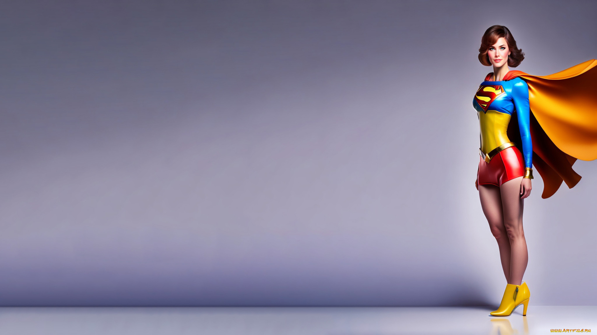 рисованное, комиксы, нейросети, графика, нейроарт, ai, art, нейронные, сети, рисунки, нейро, искусство, supergirl