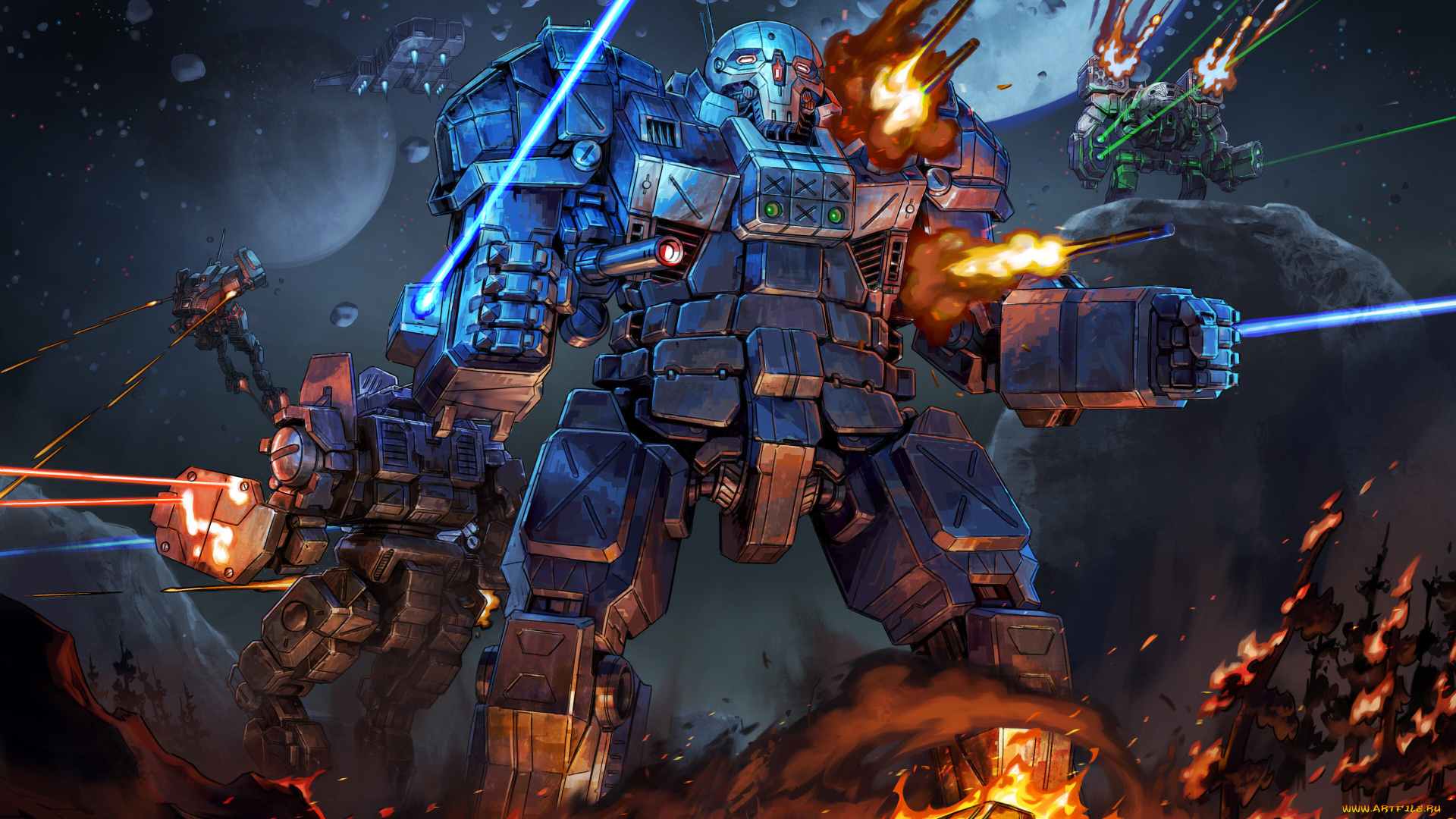 видео, игры, battletech