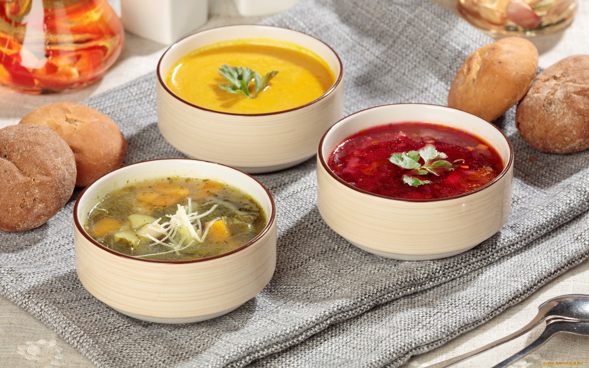 еда, первые, блюда, борщ, тыквенный, щи