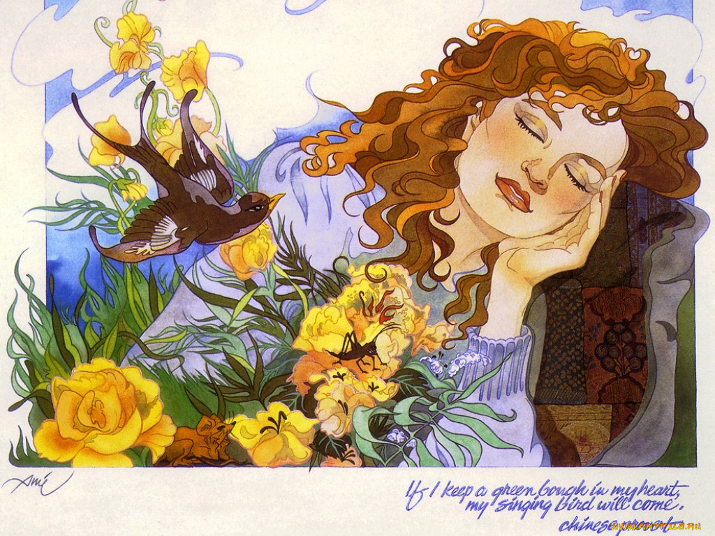 рисованные, люди