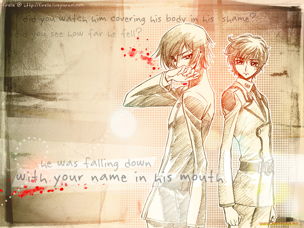 аниме, code, geass