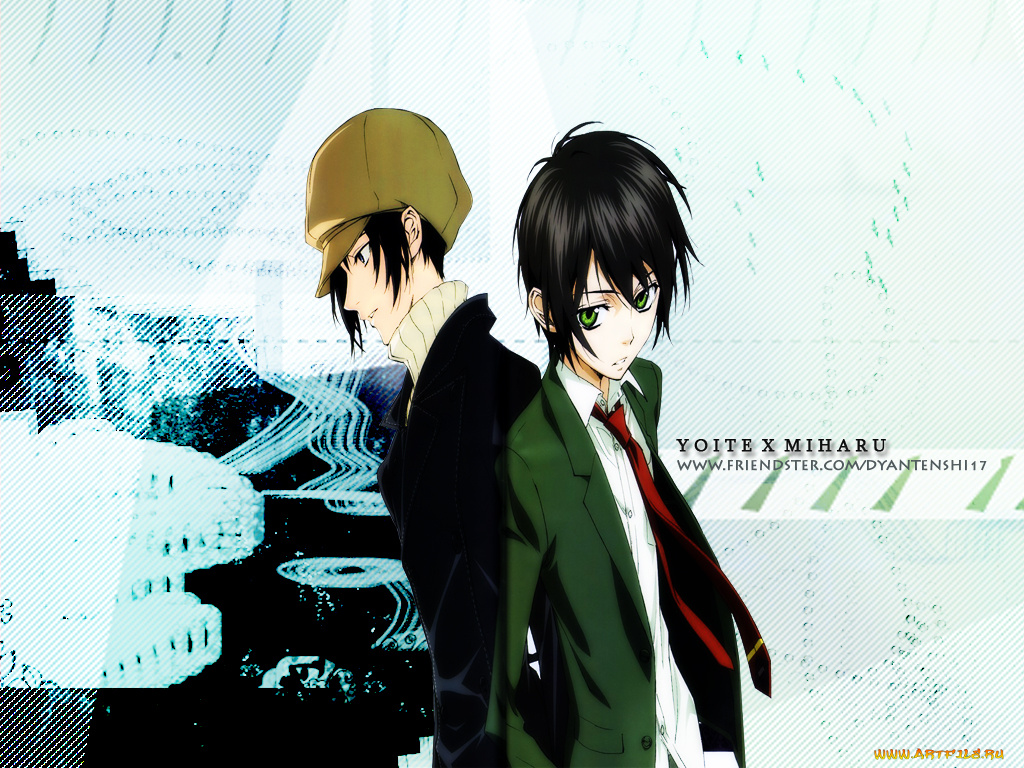 аниме, nabari, no, ou