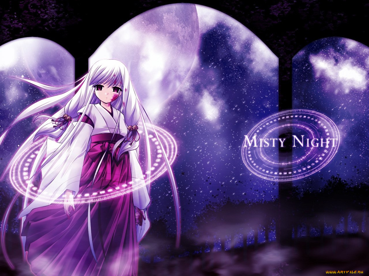 аниме, weapon, blood, technology