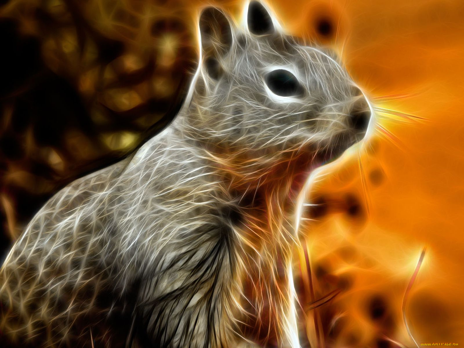 3д, графика, animals, животные