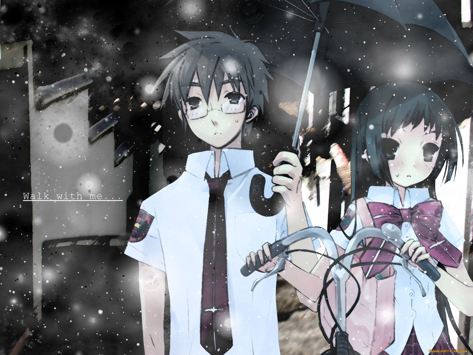 аниме, nanatsuiro, drops