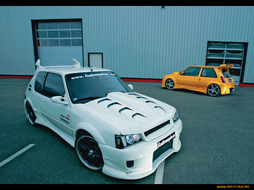 автомобили, разные, вместе