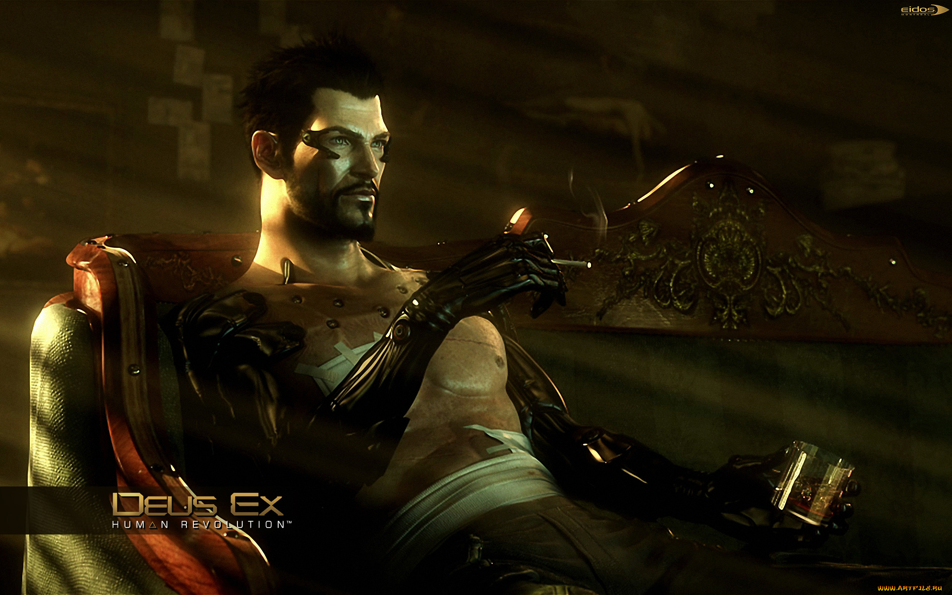 deus, ex, human, revolution, видео, игры