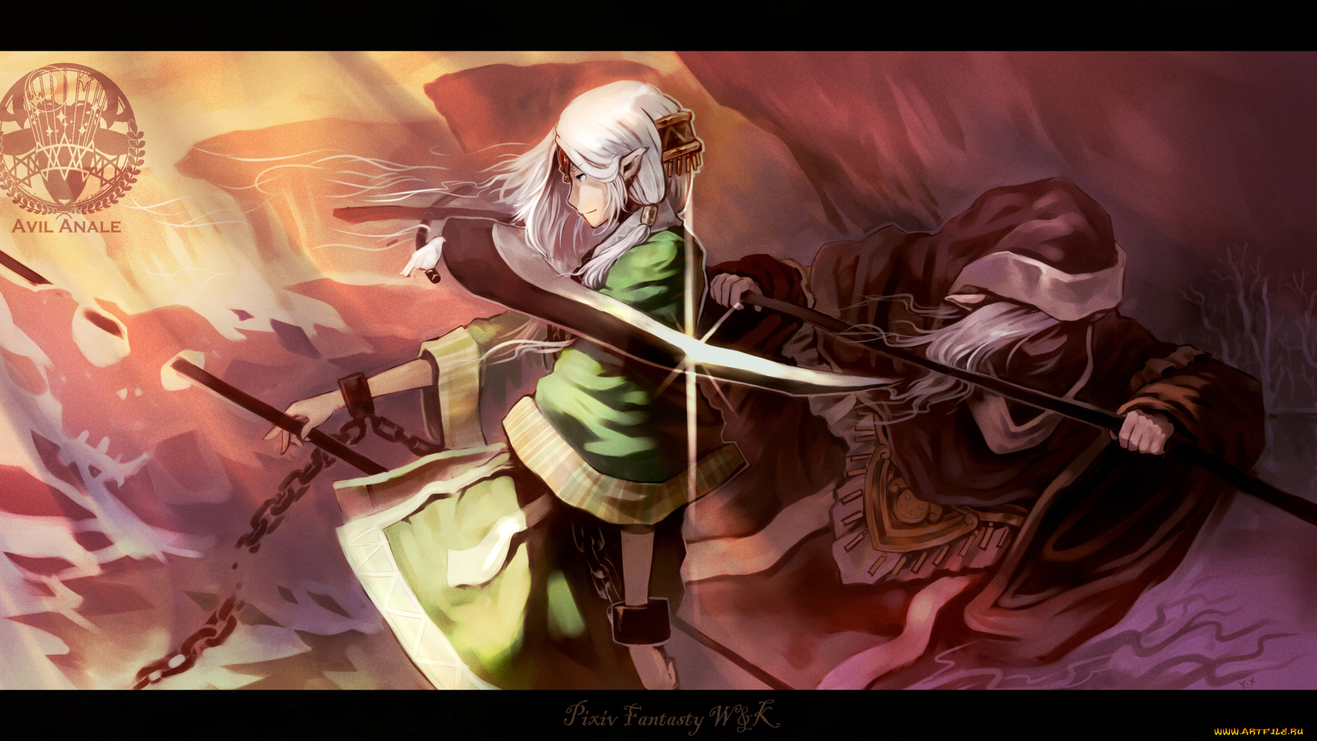 аниме, pixiv, fantasia