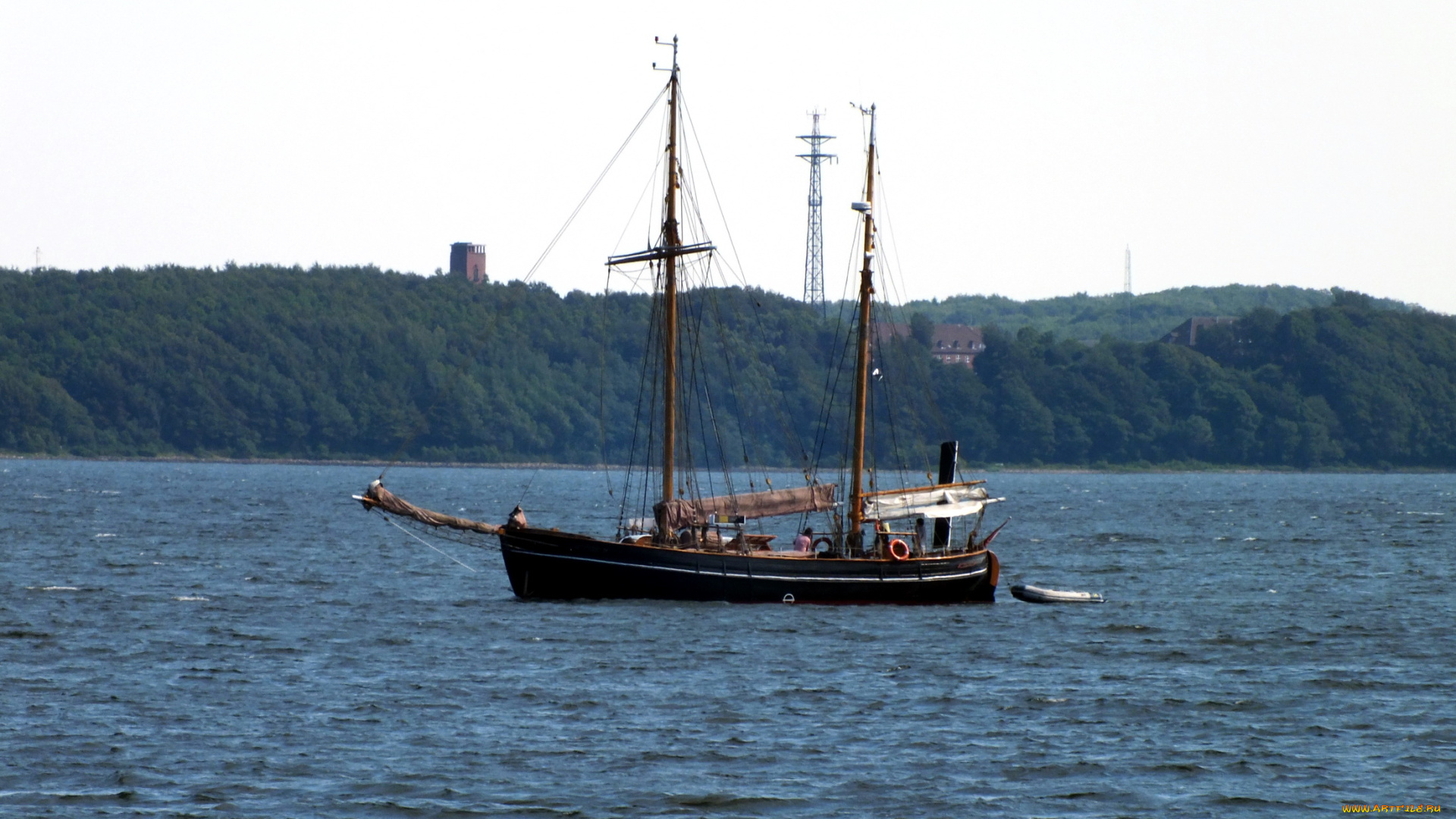 дания, krusа, корабли, парусники, море, парусник