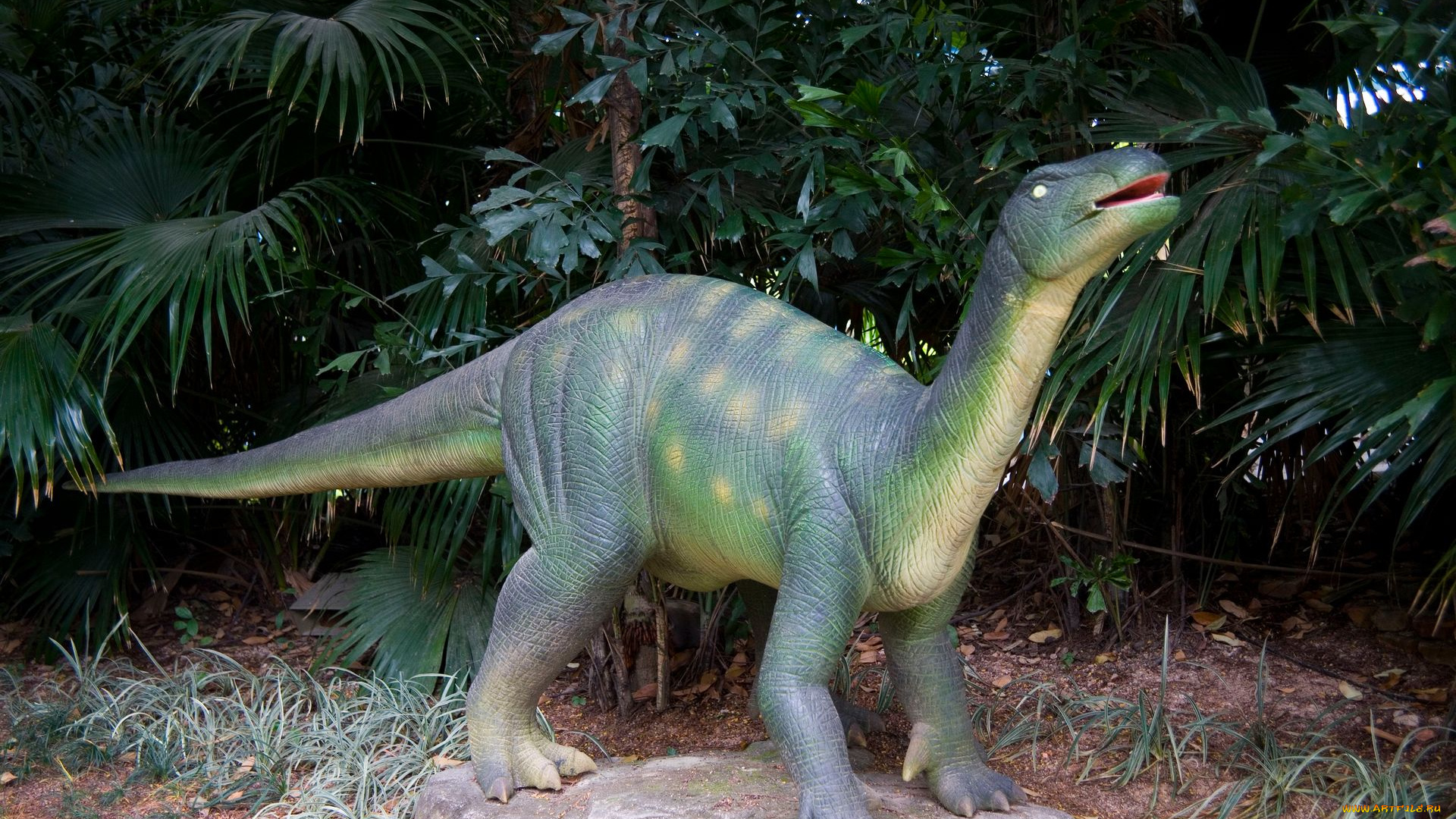 разное, рельефы, статуи, музейные, экспонаты, динозавр