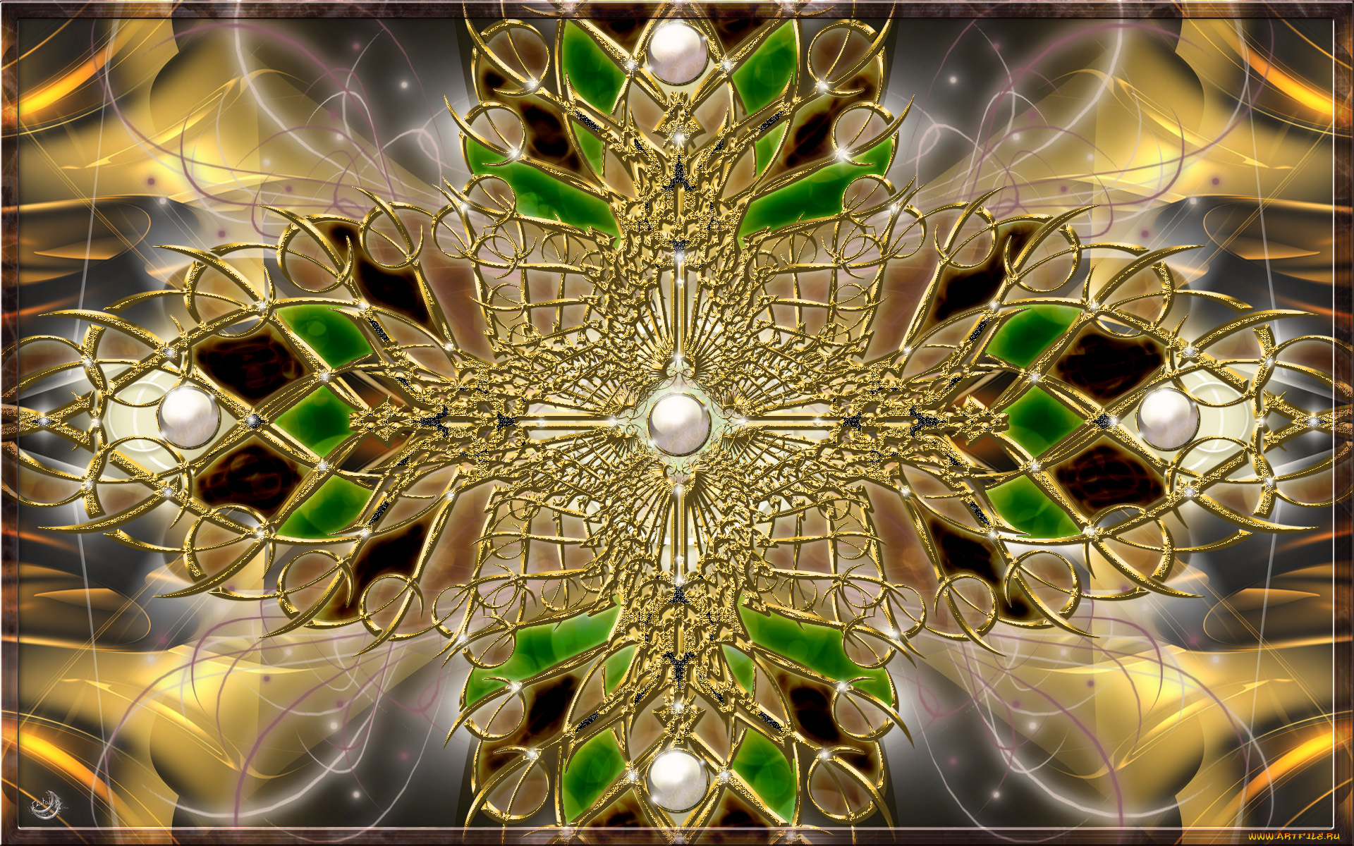 3д, графика, fractal, фракталы, фрактал