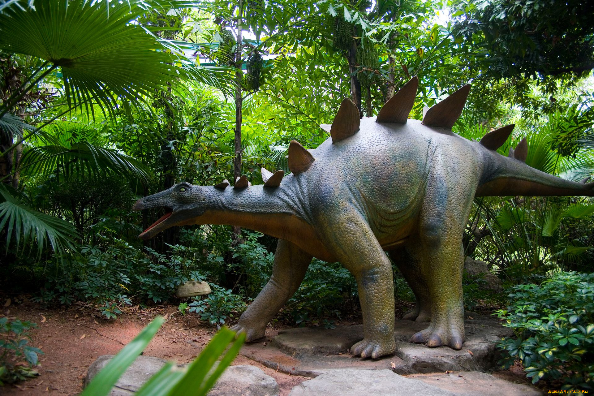 разное, рельефы, статуи, музейные, экспонаты, динозавр