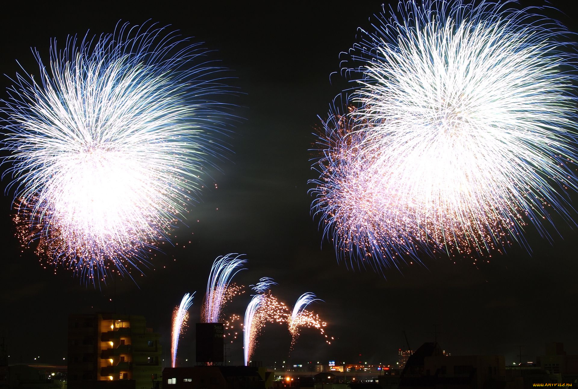 разное, салюты, фейерверки, салют