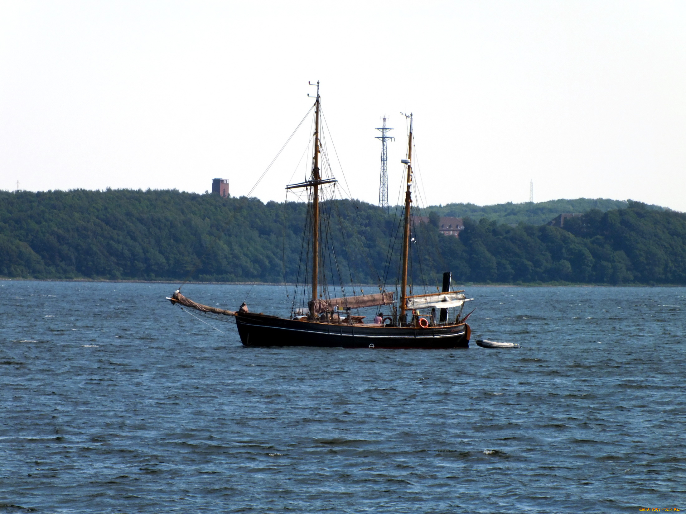 дания, krusа, корабли, парусники, море, парусник