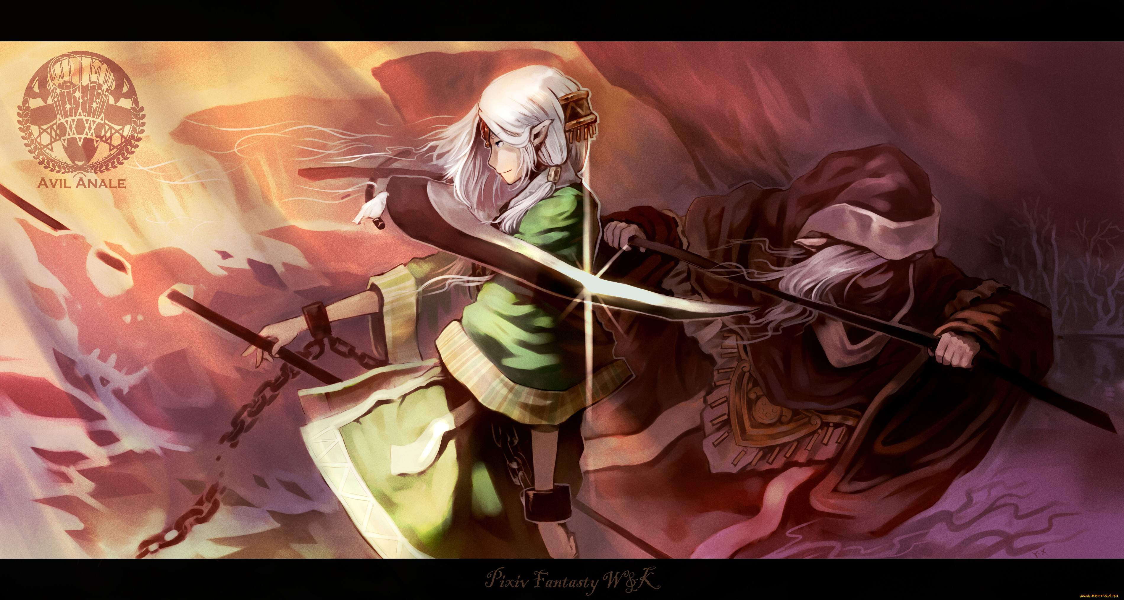 аниме, pixiv, fantasia