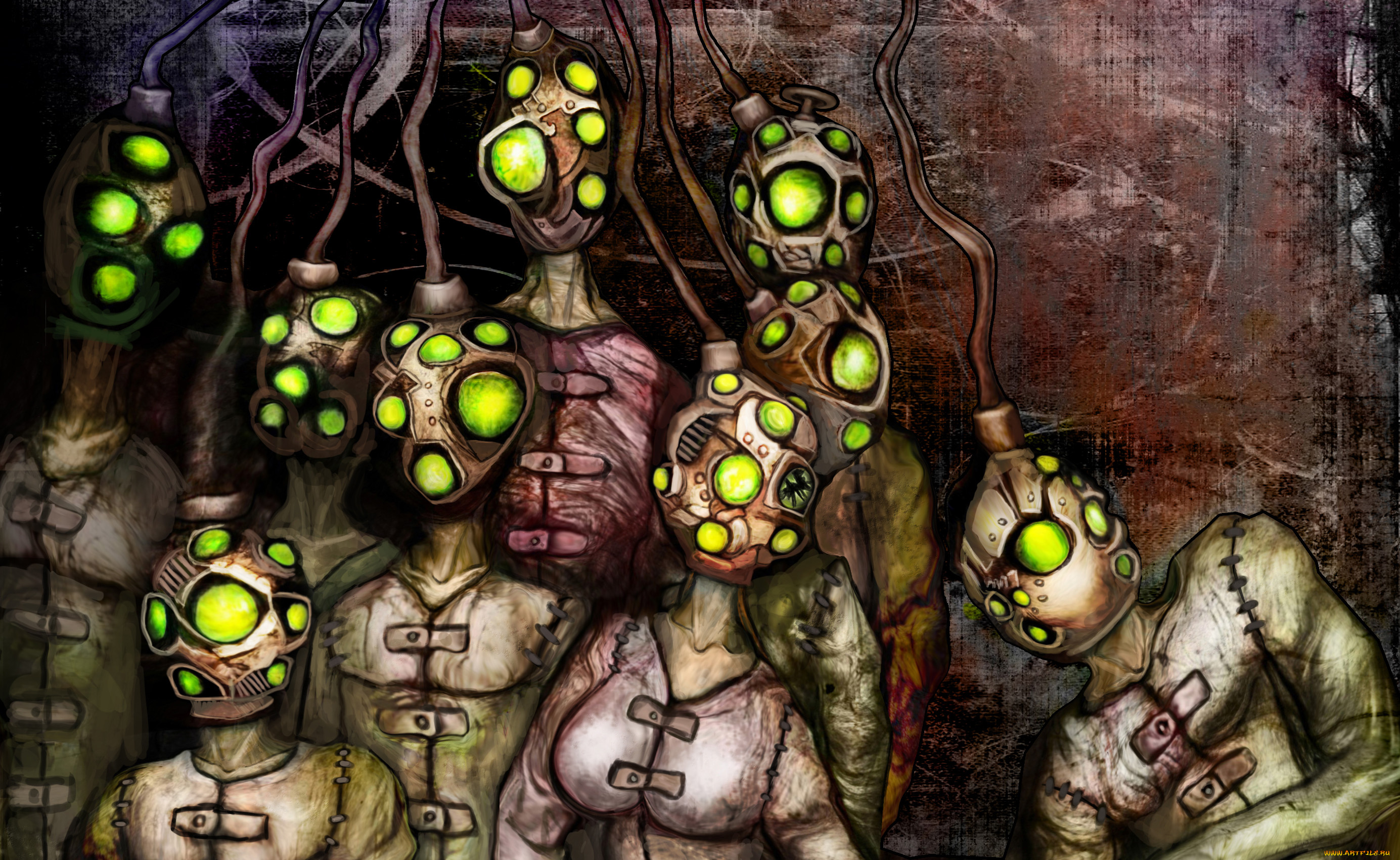 фэнтези, существа, толпа