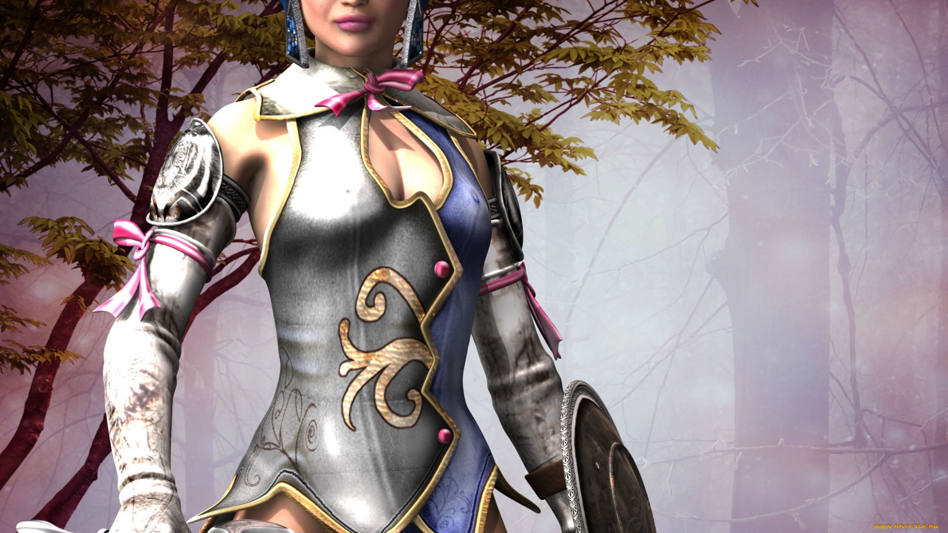 3д, графика, амазонки, , amazon, девушка, взгляд