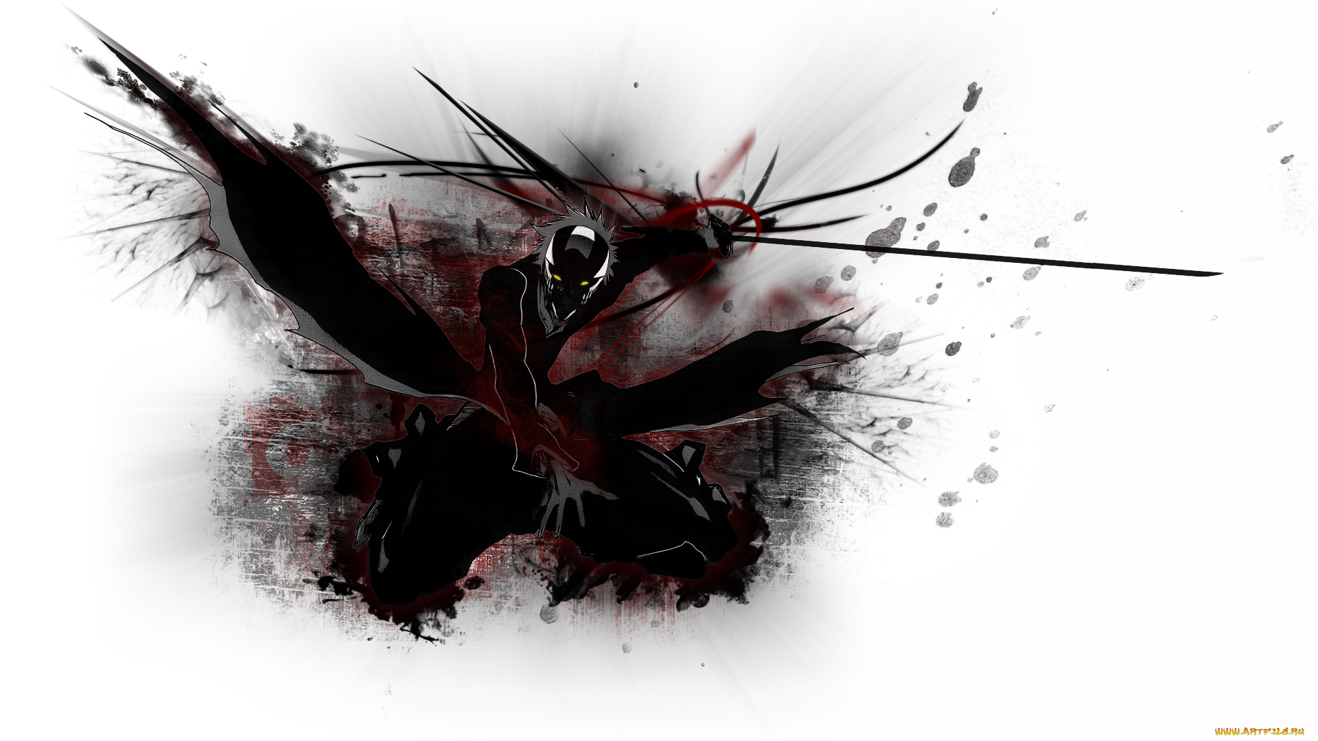 аниме, bleach, блич, пустой, занпакто