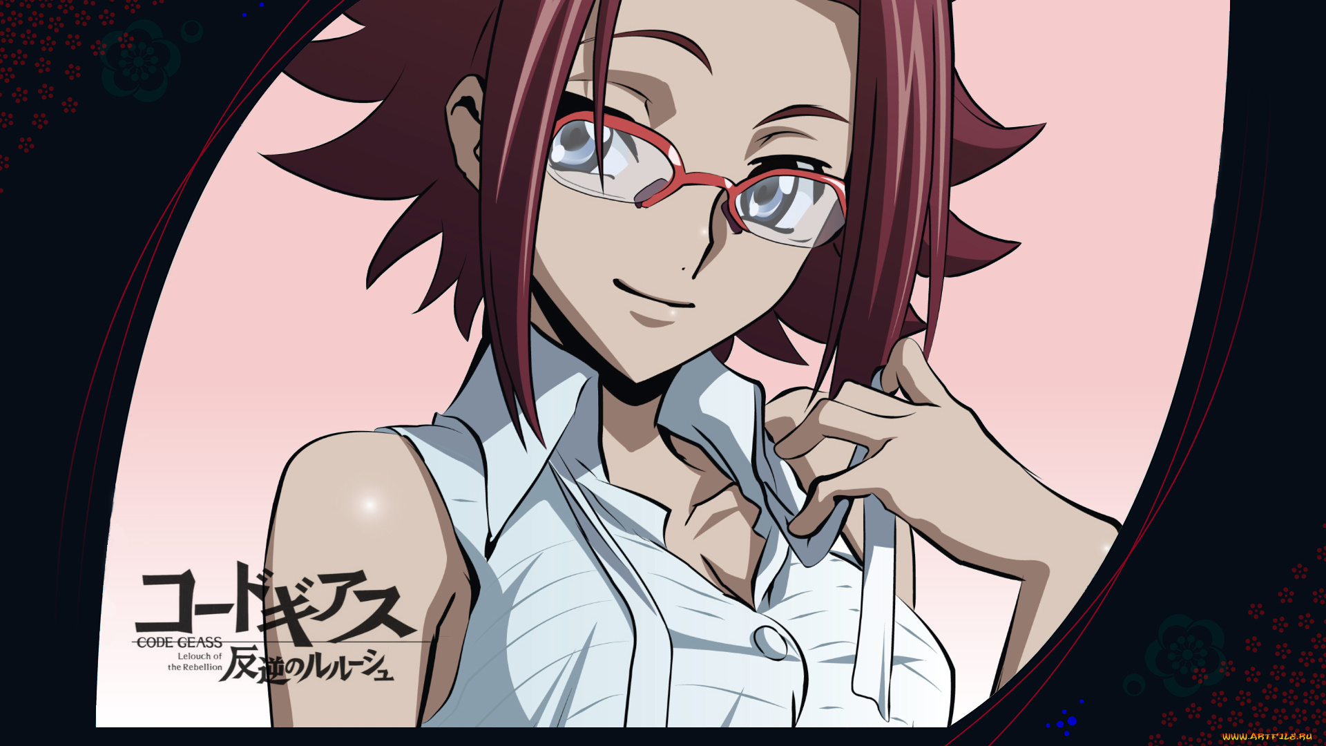 аниме, code, geass, пицо, девушка, код, гиасс