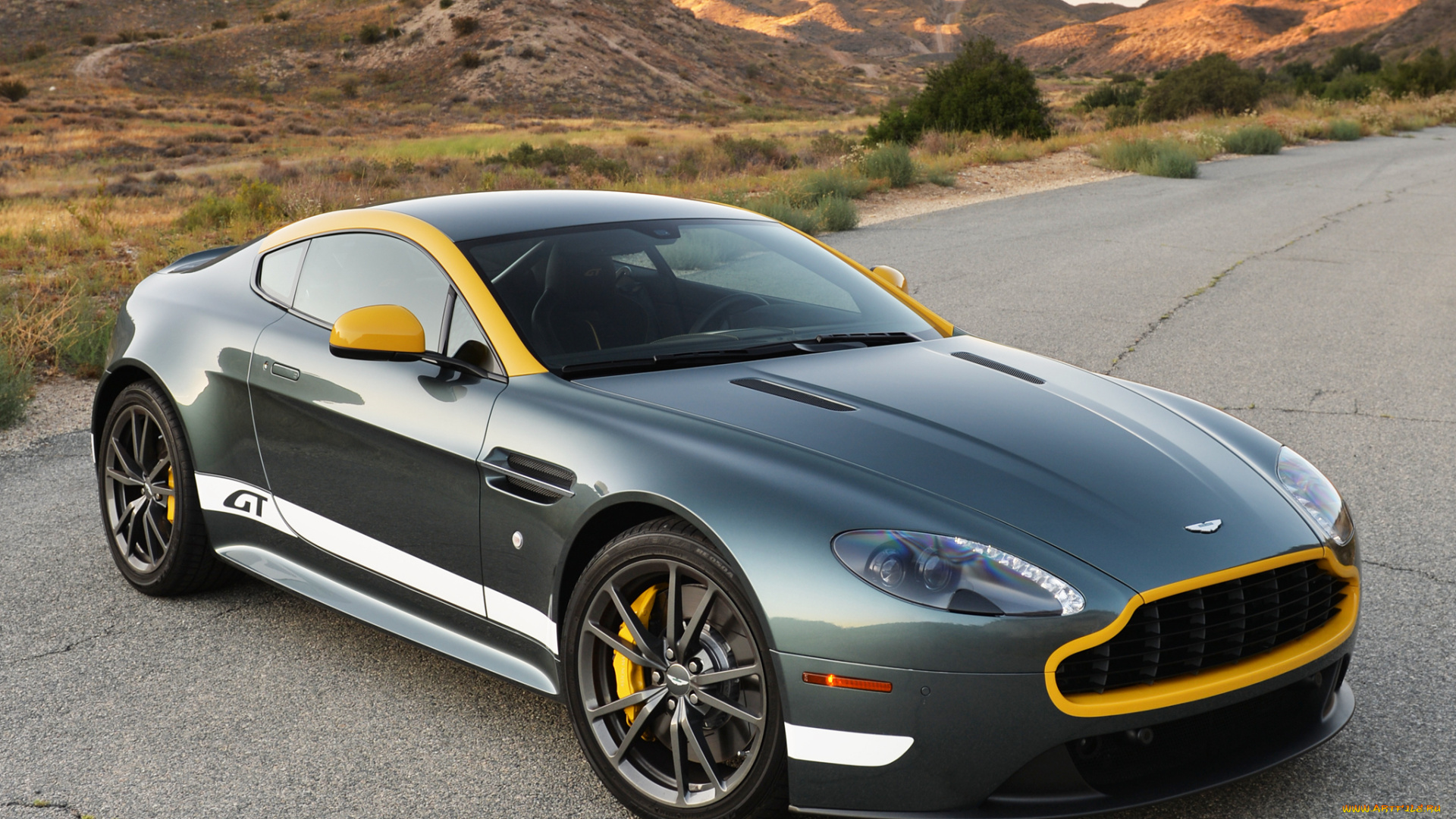 автомобили, aston, martin, gt, vantage, v8, aston, martin, 2014г