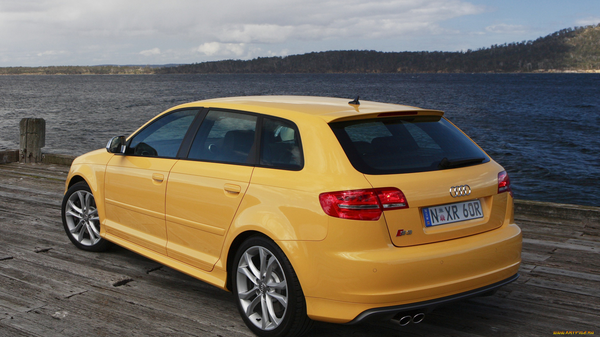 автомобили, audi, sportback, s3, желтый, 8pa, au-spec