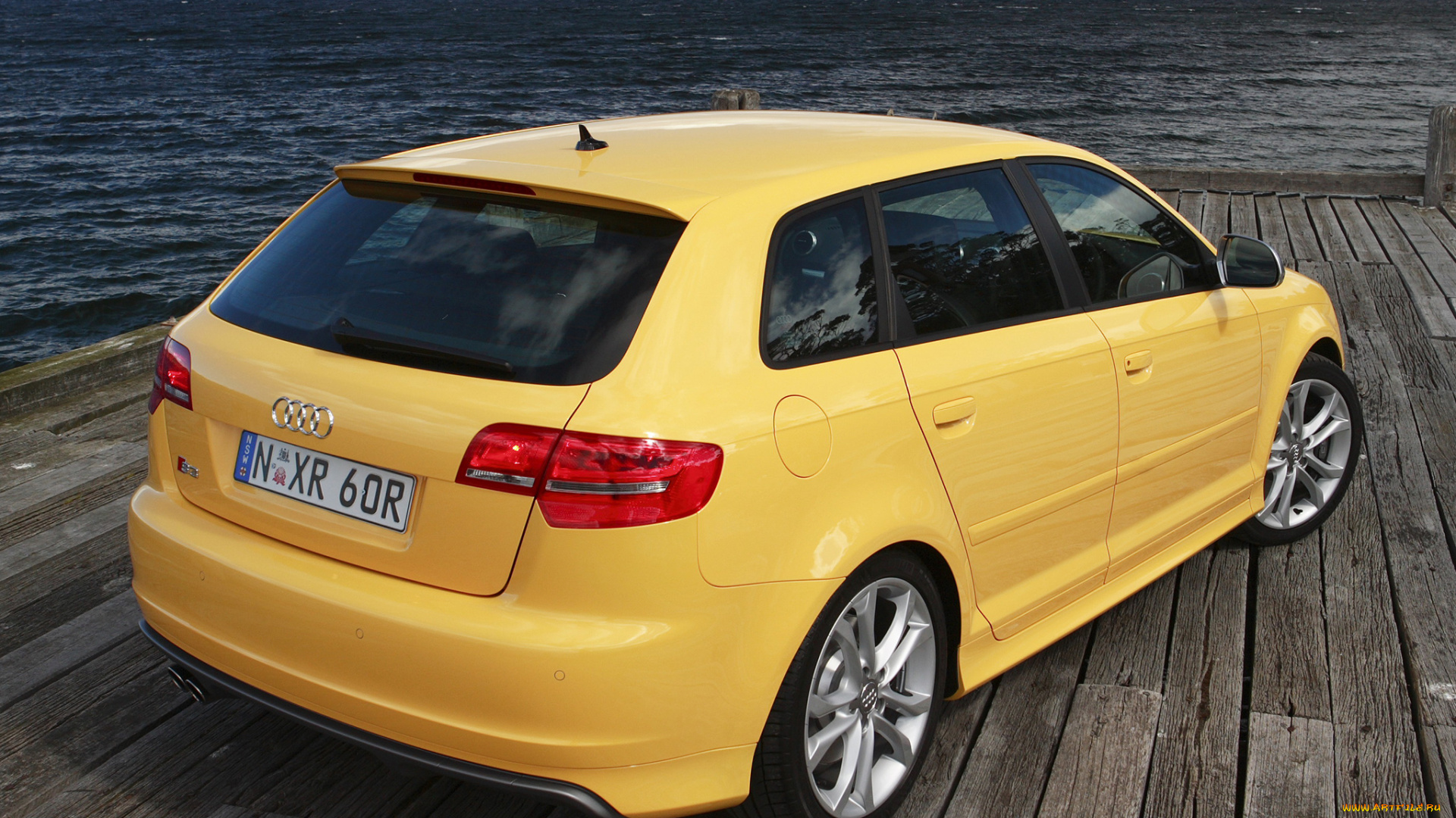 автомобили, audi, желтый, 8pa, au-spec, sportback, s3