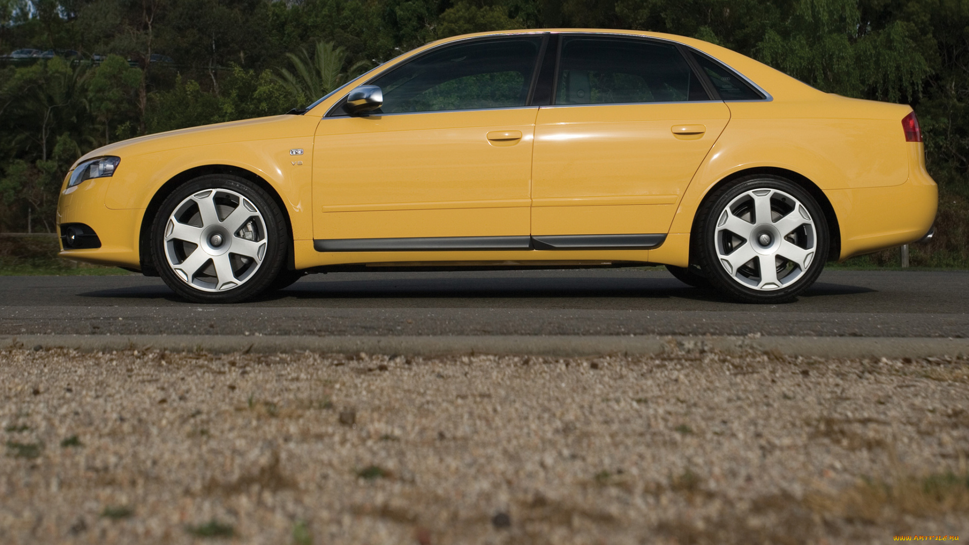 автомобили, audi, желтый, au-spec, b7-8e, sedan, s4