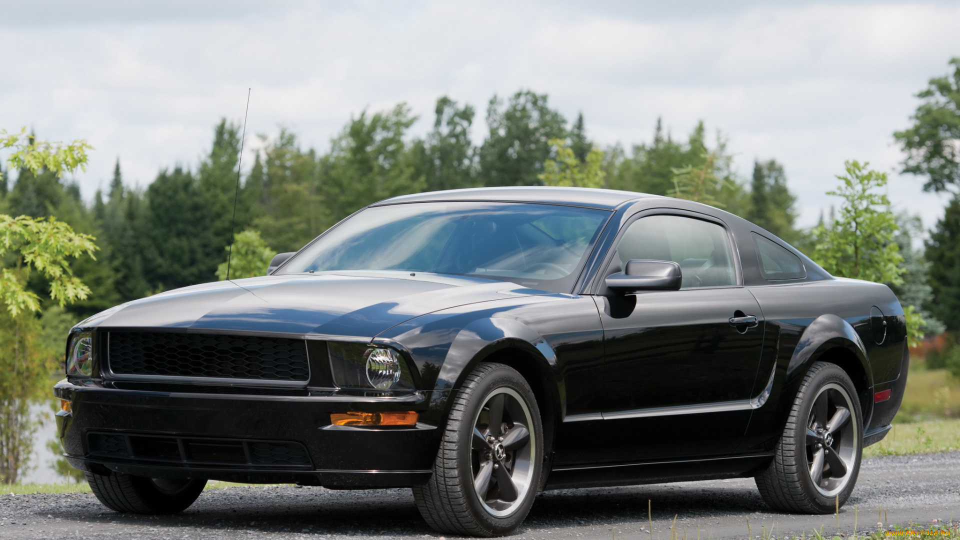 автомобили, mustang, темный, bullitt, ford