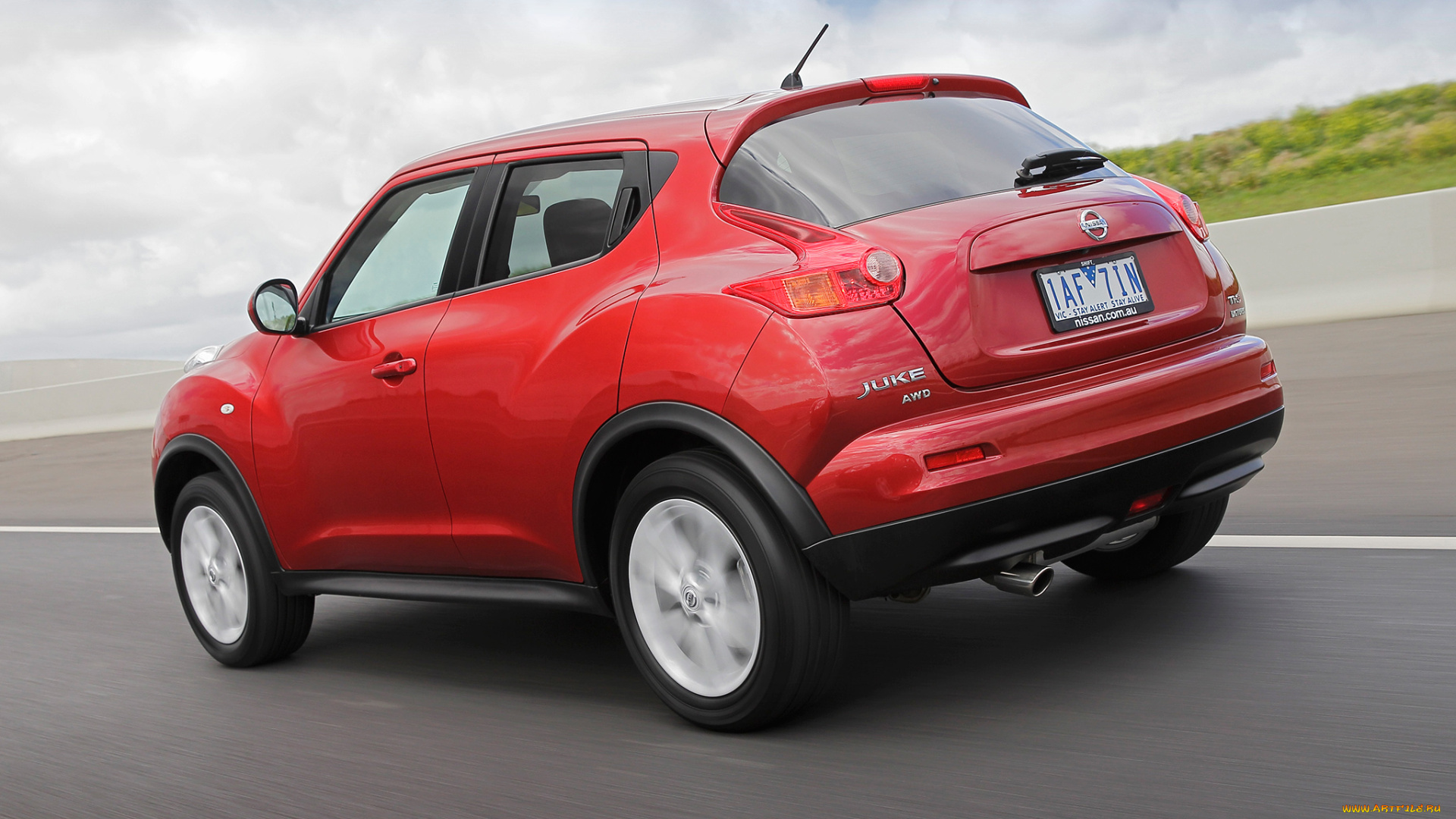 автомобили, nissan, datsun, 2013г, yf15, au-spec, juke, красный