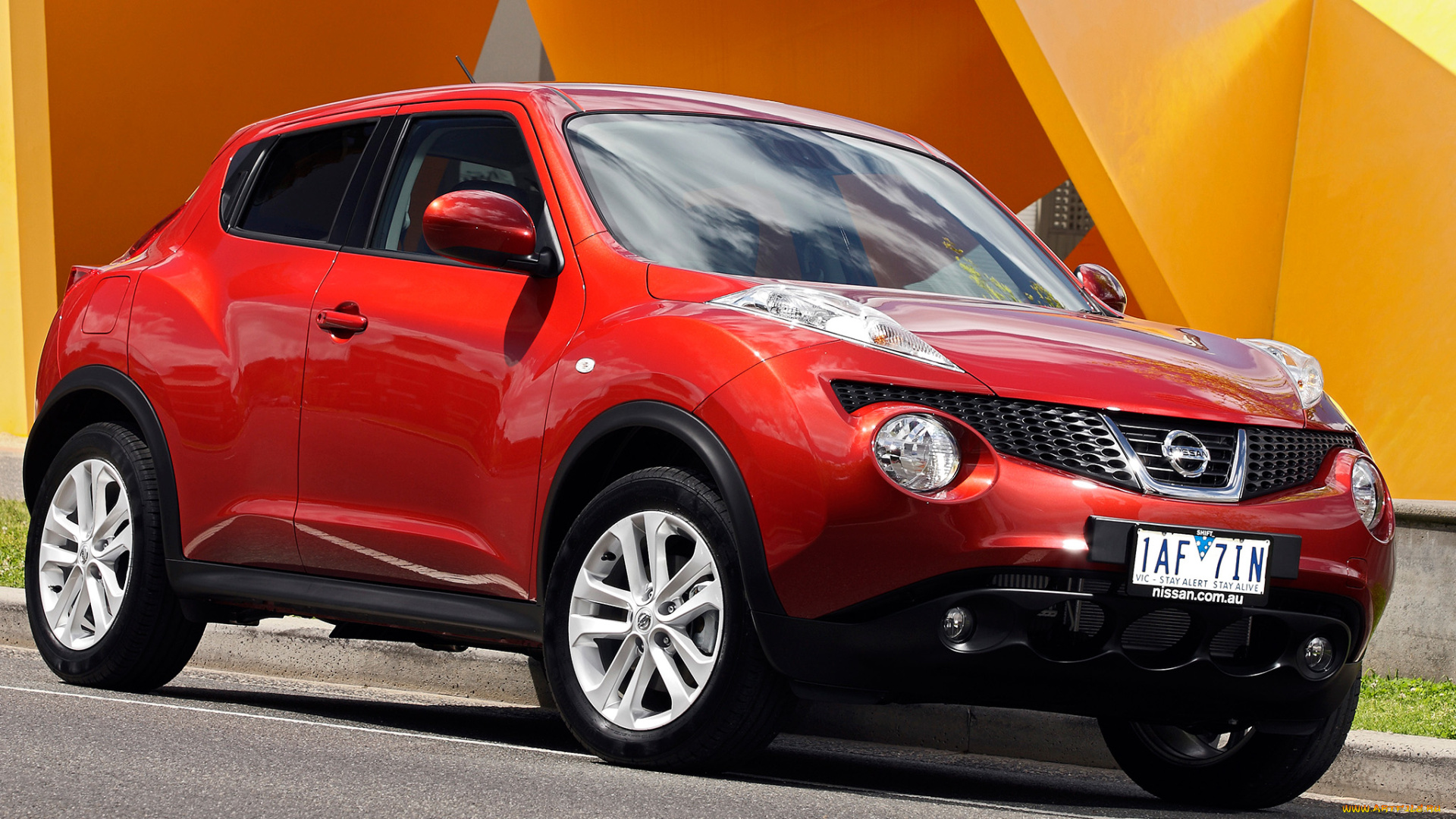 автомобили, nissan, datsun, красный, 2013г, yf15, au-spec, juke