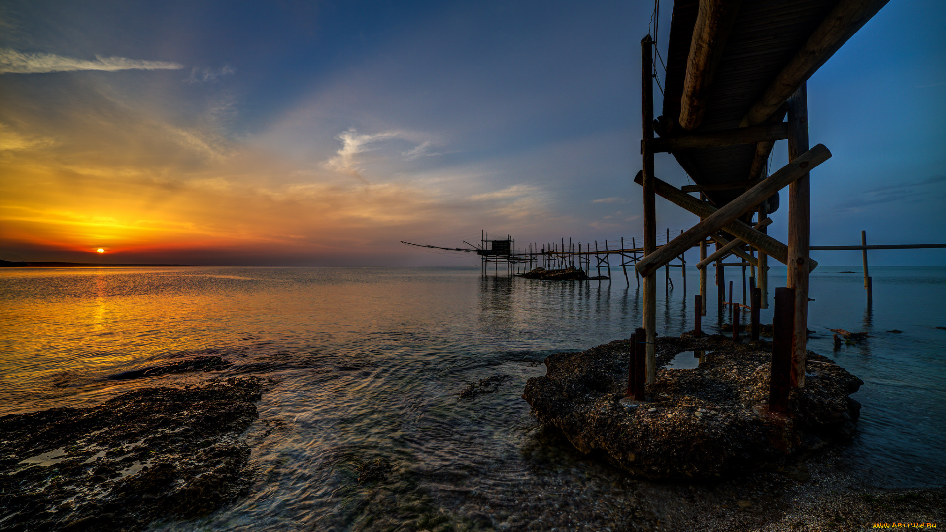 природа, восходы, закаты