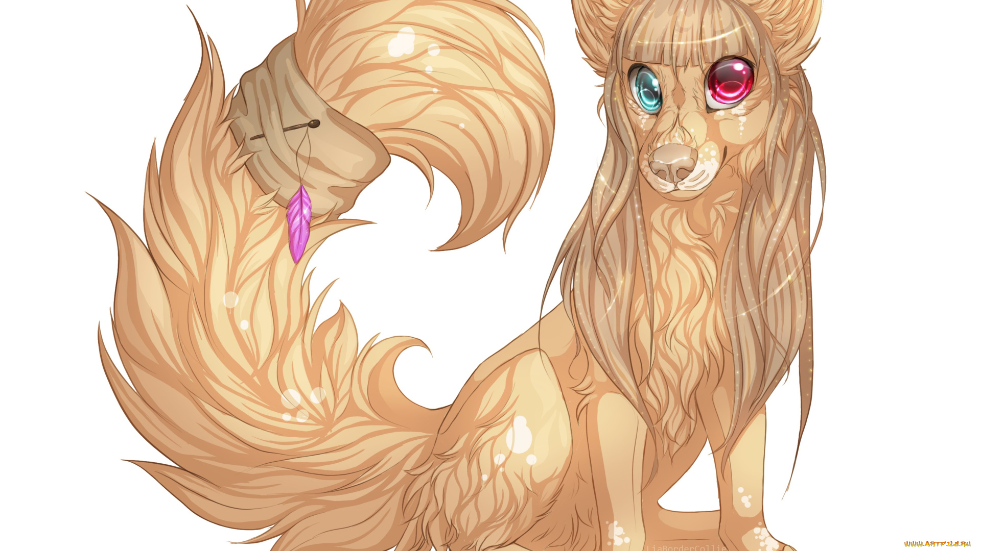 рисованные, животные, , сказочные, , мифические, лиса